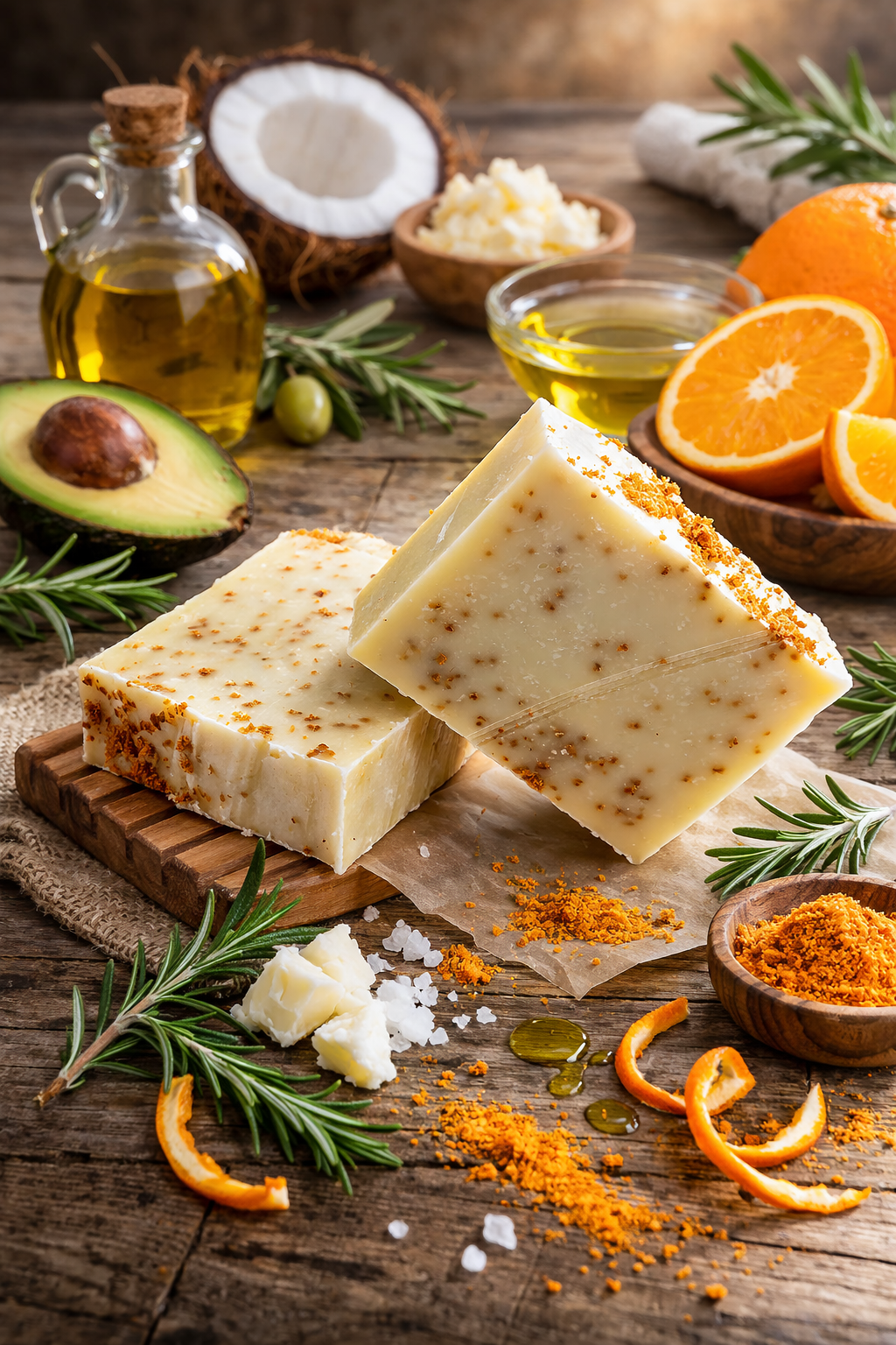 Rust & Rosemary Soap